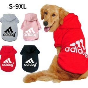 Winter Hoodie Fleece Dog Sweatshirt