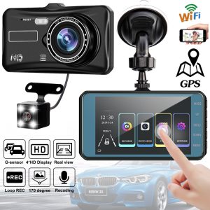 Car DVR Dash Cam WiFi 4.0 Full HD 1080P Rear View Camera